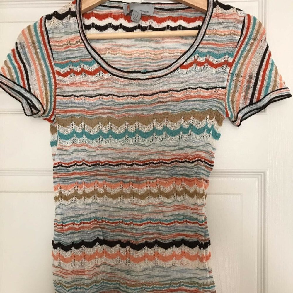 Missoni knitted top size S